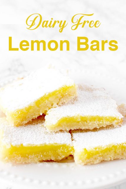 Dairy Free Lemon Bars - The Taste of Kosher