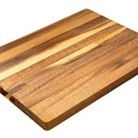 Villa Acacia Solid Wood Cutting Board, 17 x 12 Inches