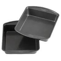 Wilton Non-Stick 8-Inch Square Cake Pans, Set of 2