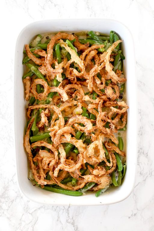 Green Bean Casserole without Cream of Mushroom Soup The Taste of Kosher