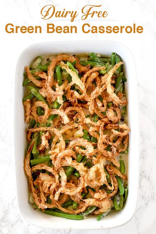 Green Bean Casserole without Cream of Mushroom Soup - The Taste of Kosher