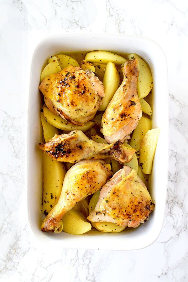 Greek Lemon Chicken - The Taste of Kosher