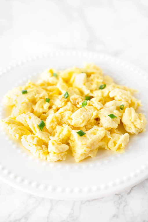Scrambled Eggs with Almond Milk The Taste of Kosher